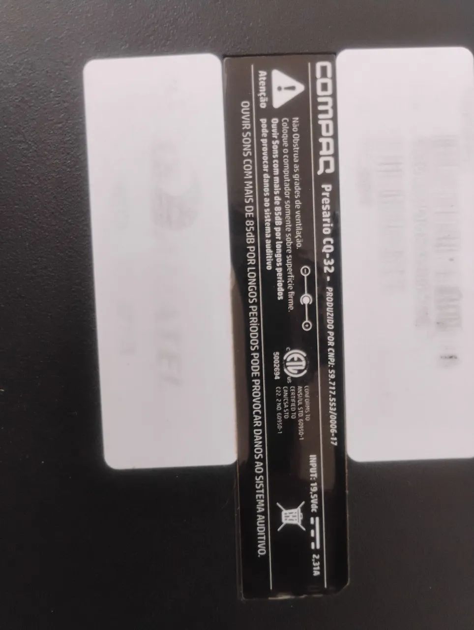 Vendo notebook compaq semi novo  - Foto 4