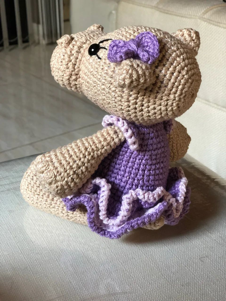 Amigurumi (Hipopótamo e Coelhinha)