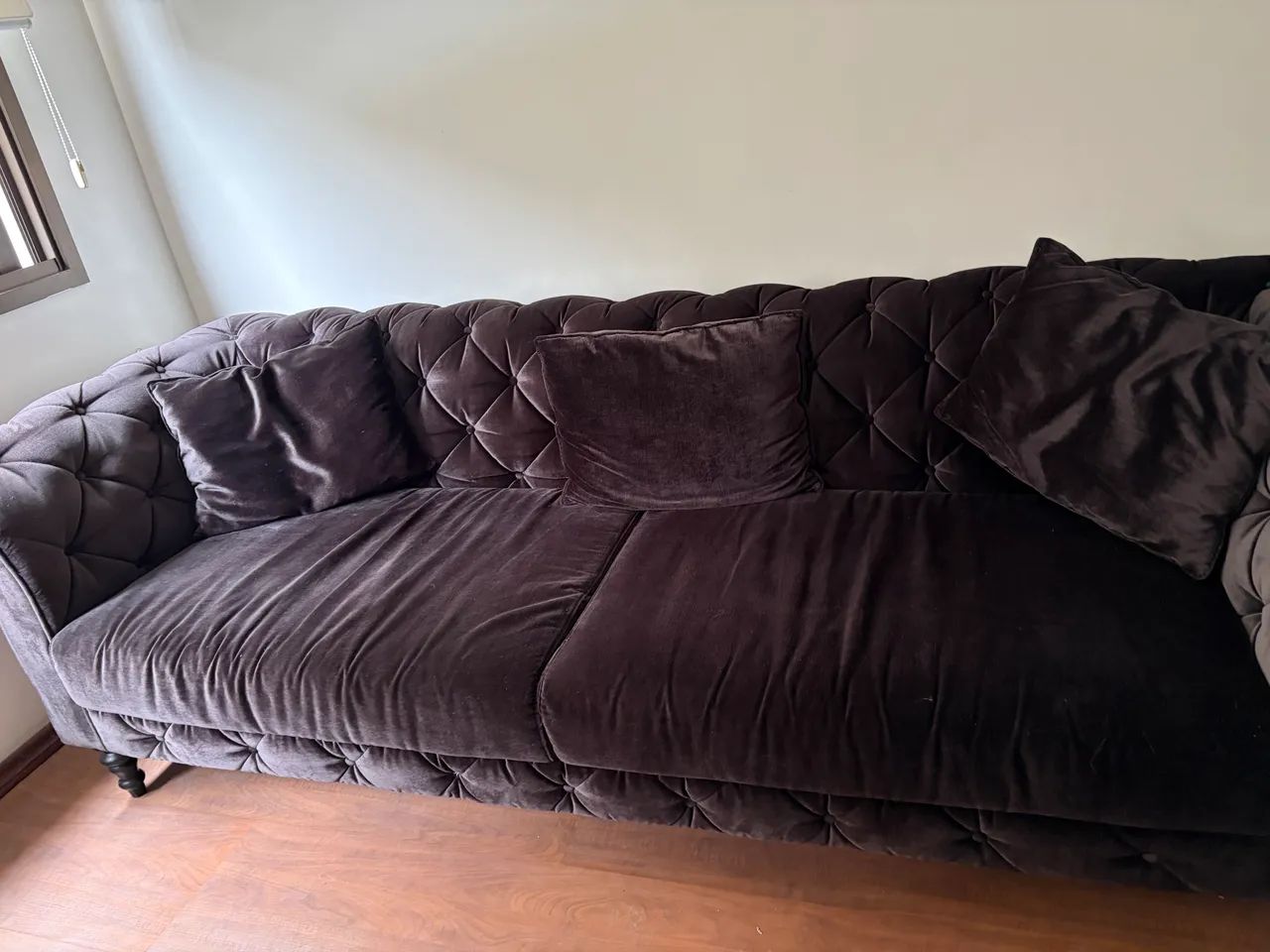 Sofá Chesterfield Veludo 