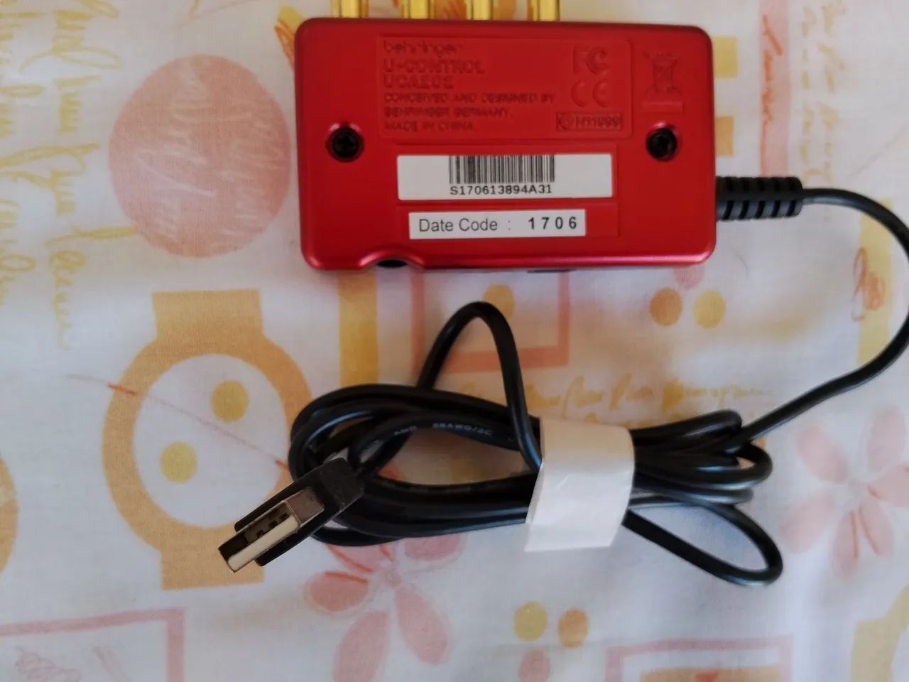 Interface De Áudio Behringer UCA222 + Cabo RCA (Estado De Zero) - Foto 4