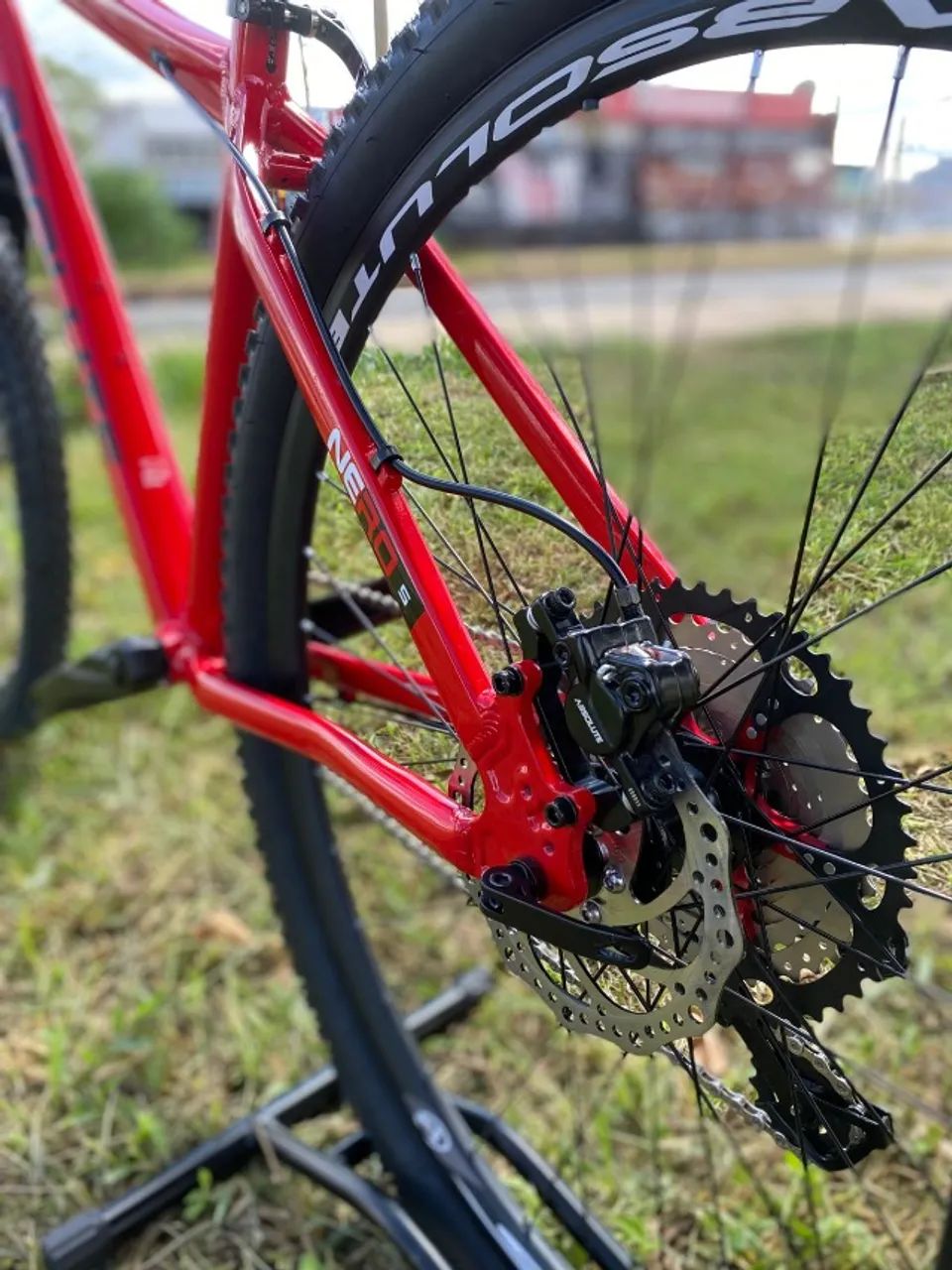 BICICLETA ARO 29 ABSOLUTE NERO 5 12V NOVA  - Foto 4