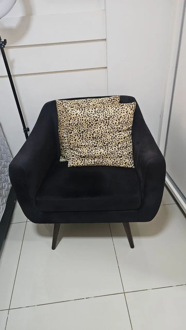 Poltrona Estilo Escandinavo Pé Palito<br>Poltrona Pé Palito - Foto 5