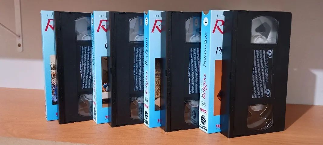 Coleção completa em VHS "História das Religiões", com 13 volumes - Foto 5