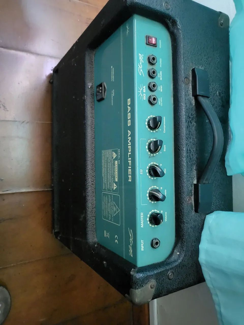 Amplificador Combo Baixo Stagg 60 Ba  - Foto 2