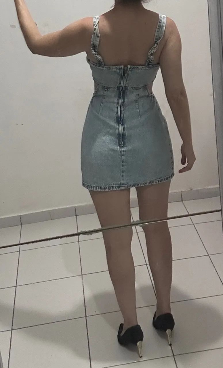Vestido jeans Renner - Foto 4