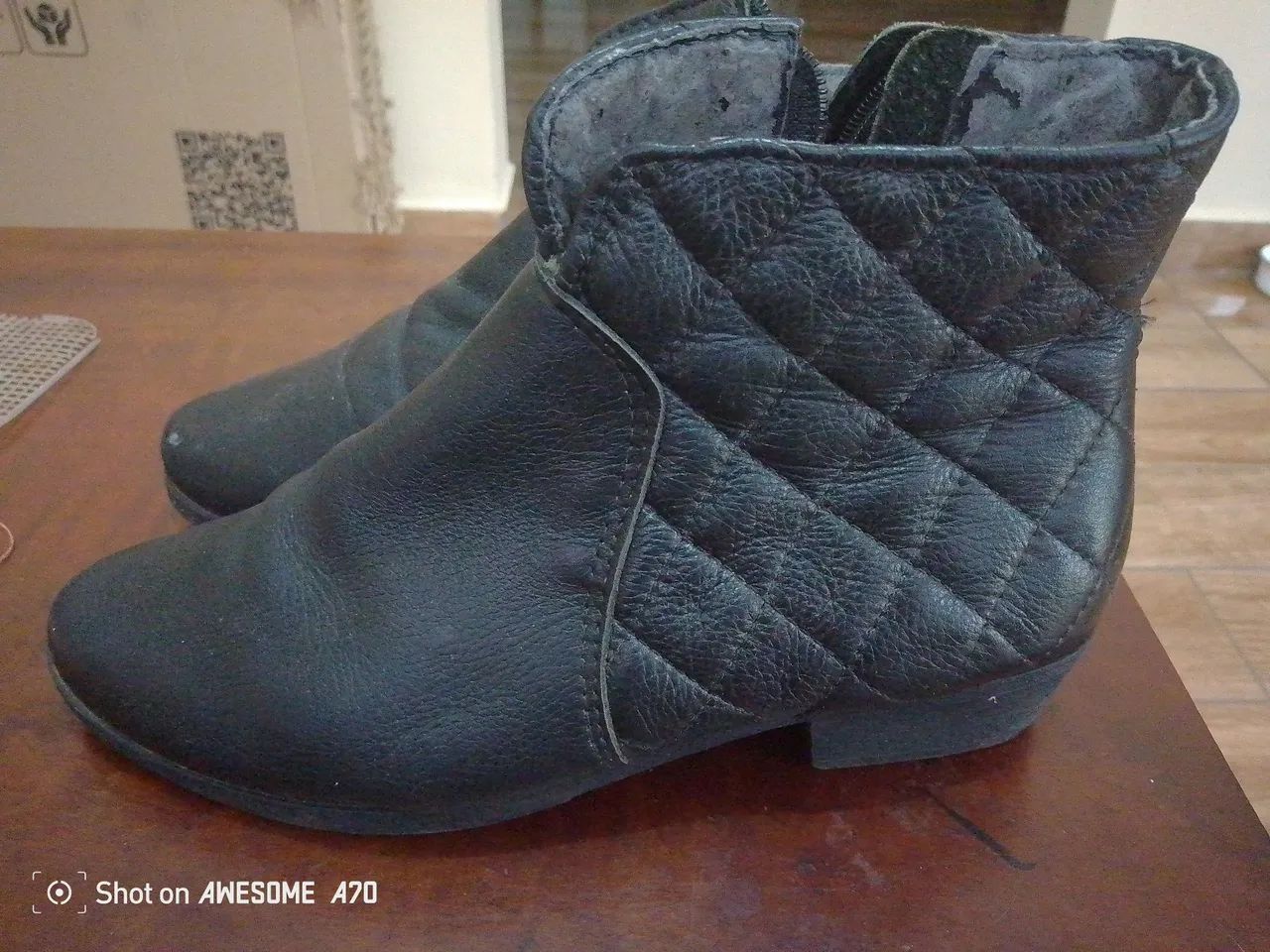 Bota de couro 37 - Foto 2