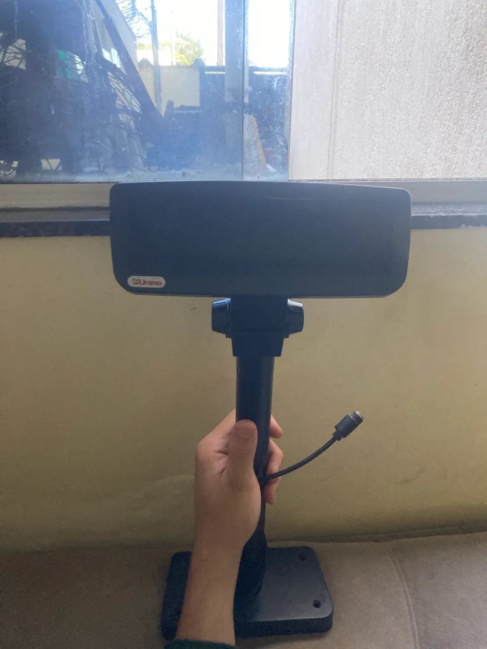 Visor de leitor de código de barras 