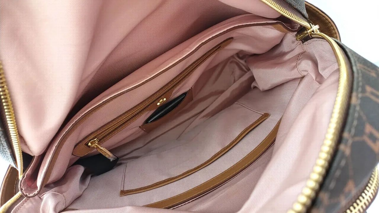 Mochila monograma - luz da lua  - Foto 3
