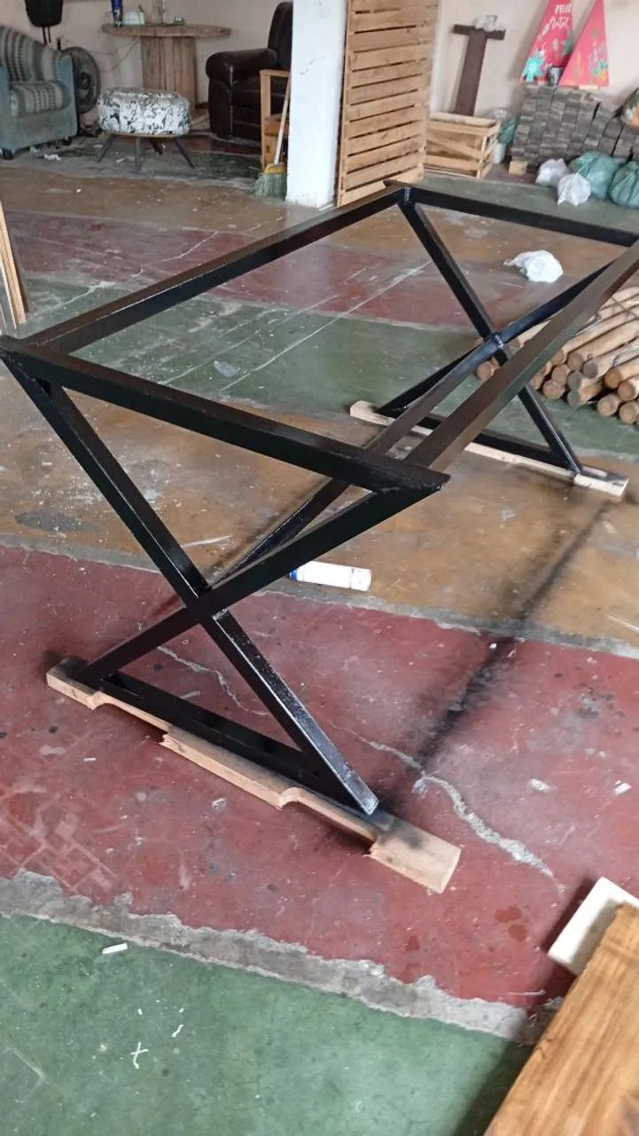 Base para mesa metalon fazemos outros modelos e sob medida  - Foto 2