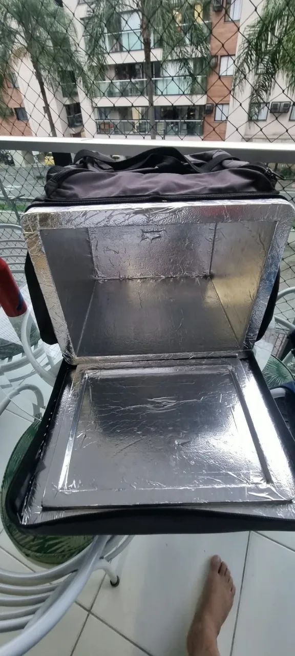 Mochila Bag Delivery Com Caixa De Isopor Térmica E Laminada - Foto 4