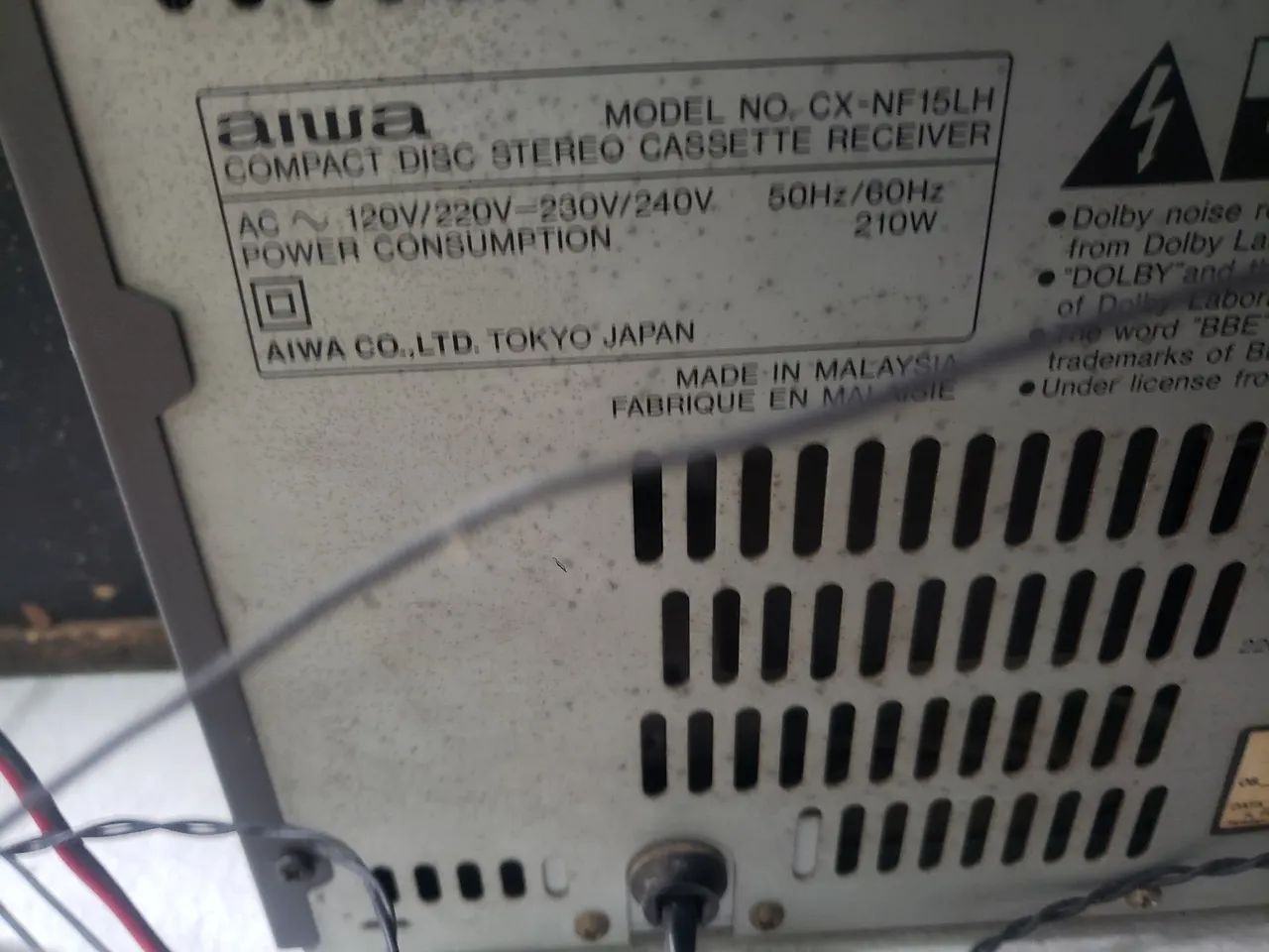 Microssystem aiwa - Foto 3
