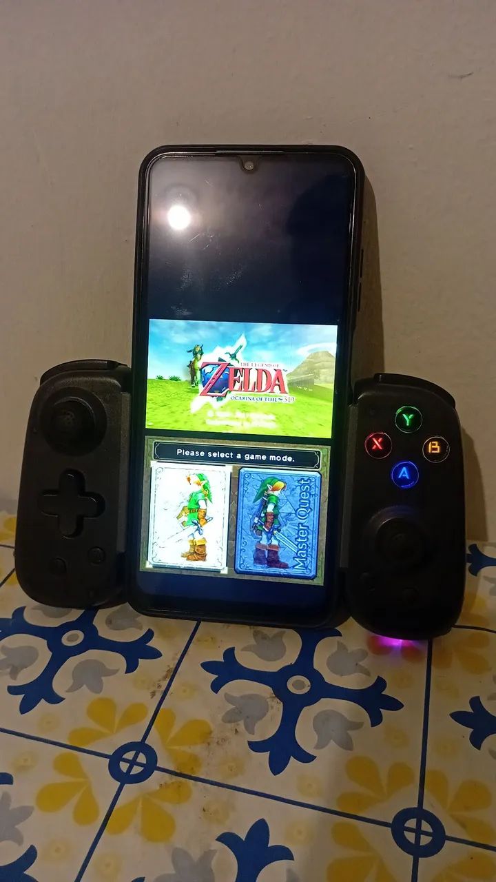 Gamepad para Celular - Controle Sem Fio Bluetooth Compatível com Android, IPhone, PC, Xbox