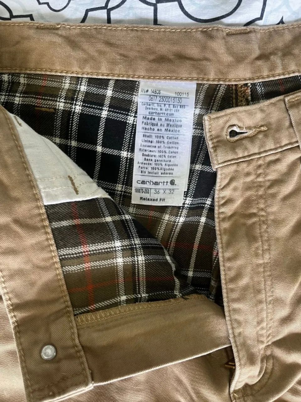 calça carhartt relaxed fit - Foto 4