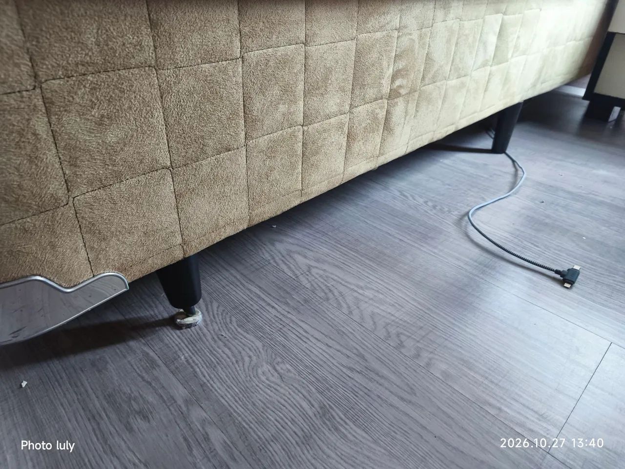 CAMA BOX COM COLCHAO MOLA ,KING - Foto 3