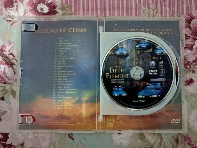 DVD Duplo O Quinto Elemento (Edição Rara) - Foto 4