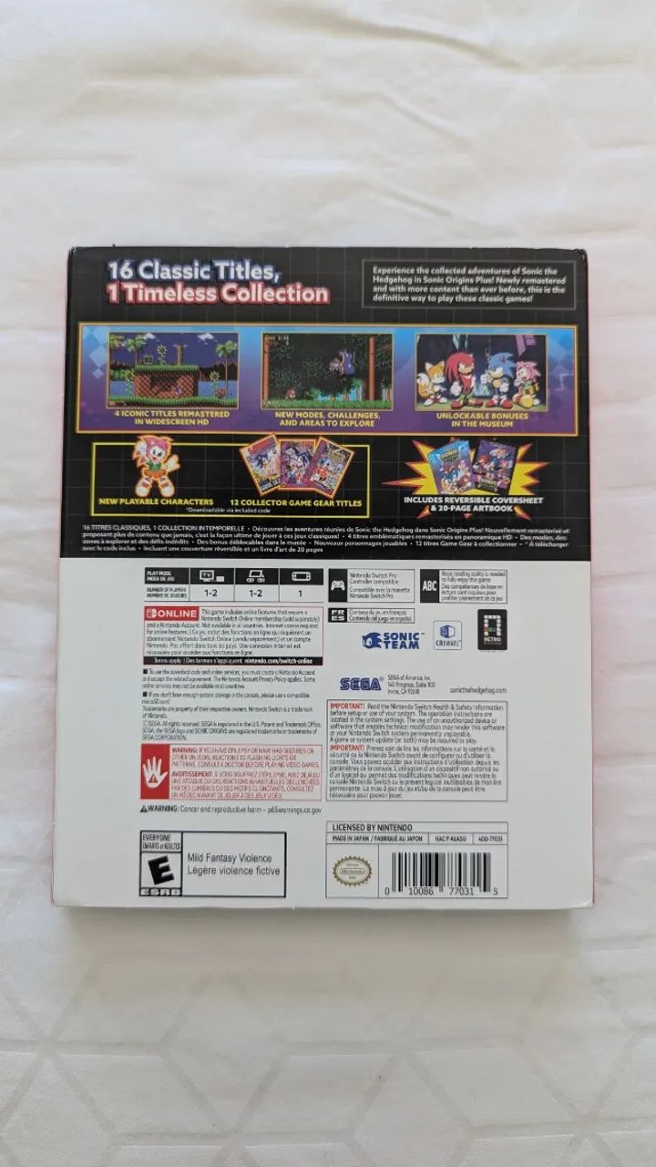 Sonic Origins Plus - Switch - Foto 2
