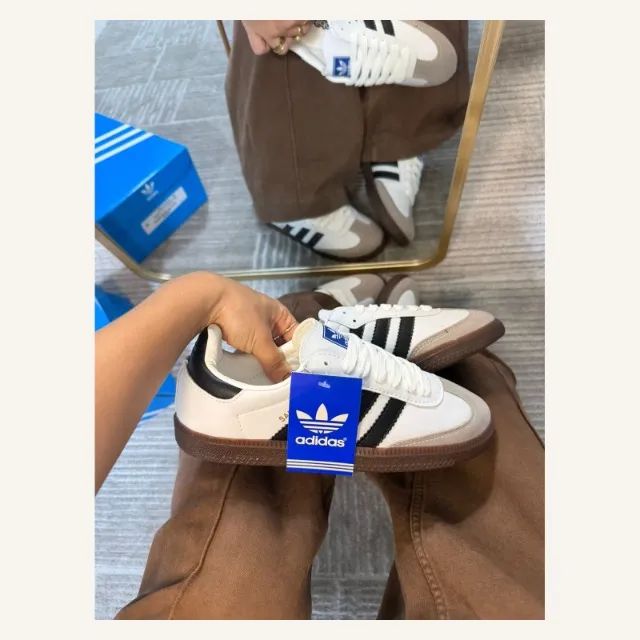 Adidas Samba OG Branco Tam 34 ao 39 - Foto 2