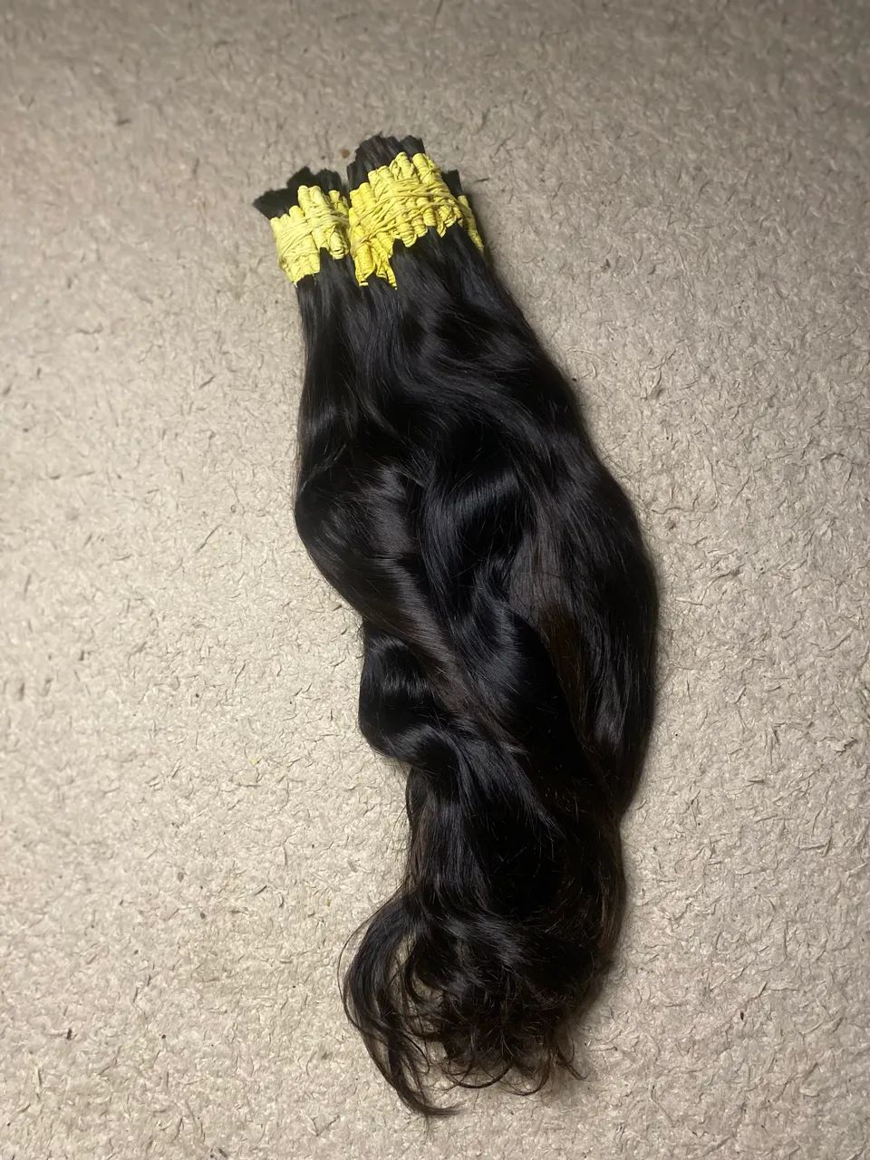 Cabelo Brasileiro do sul 1kg - 60cm - castanho médio  - Foto 3
