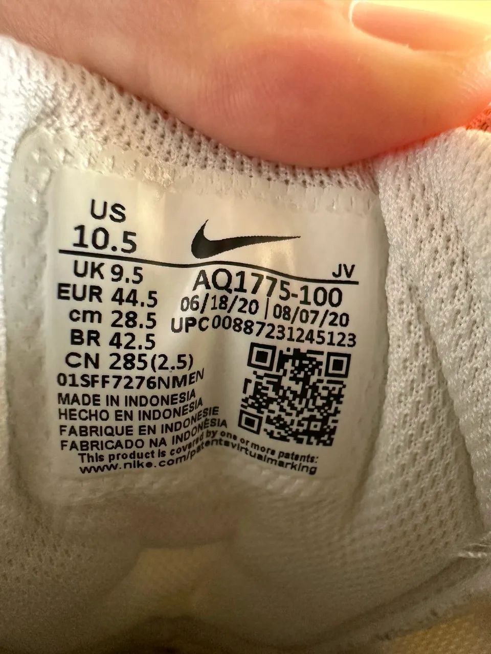 Tênis Nike Branco Masculino 42 - Foto 5