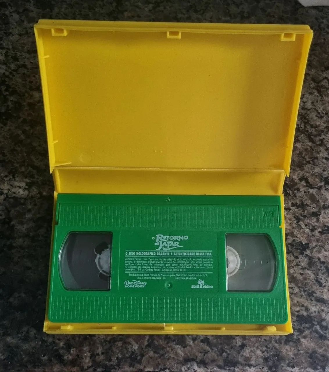 Fita VHS O Retorno de Jafar (Aladdin Disney) - Original Dublada - Relíquia  - Foto 2