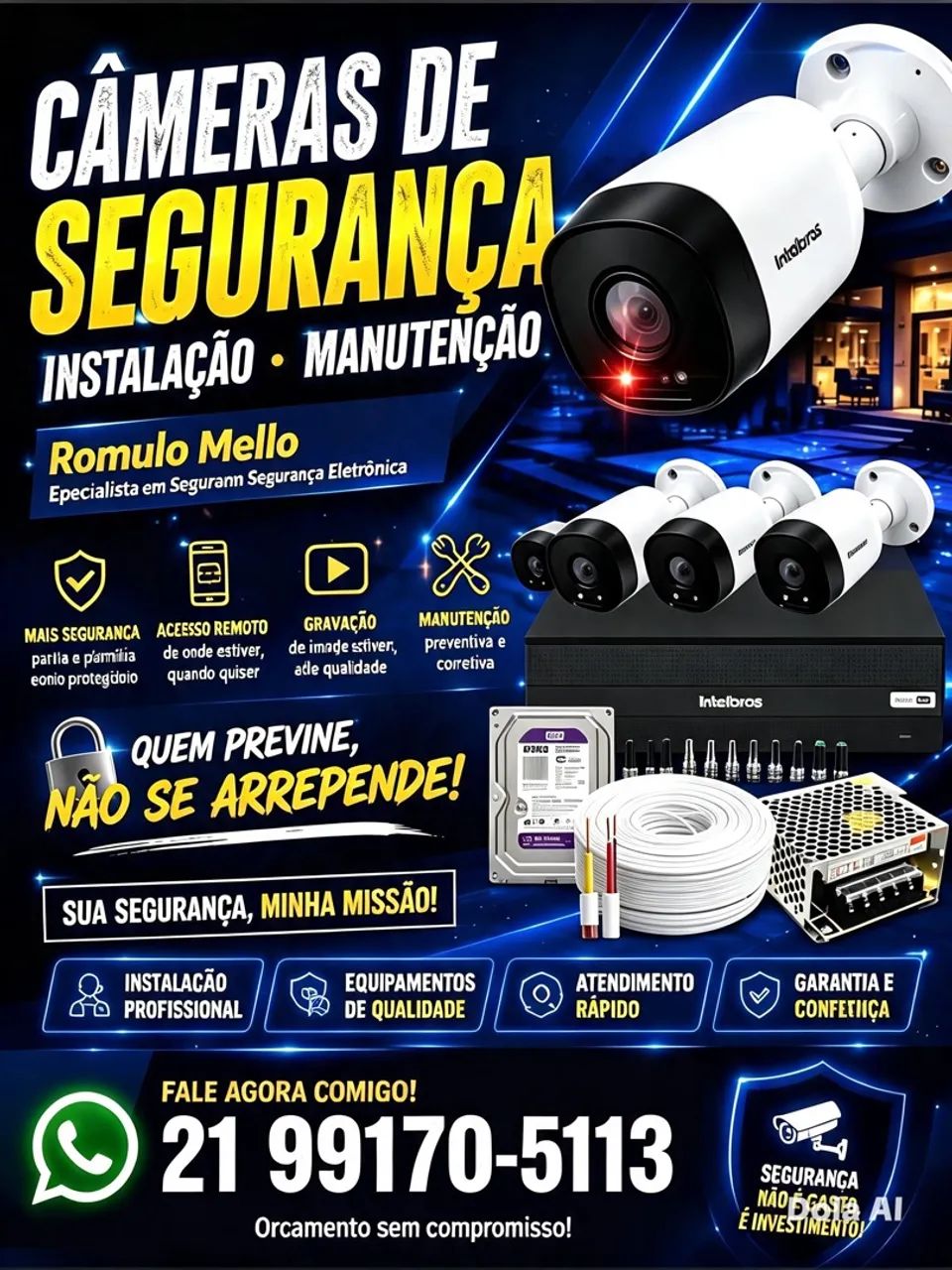 Instalação e manutenção Cftv e PABX - Foto 4