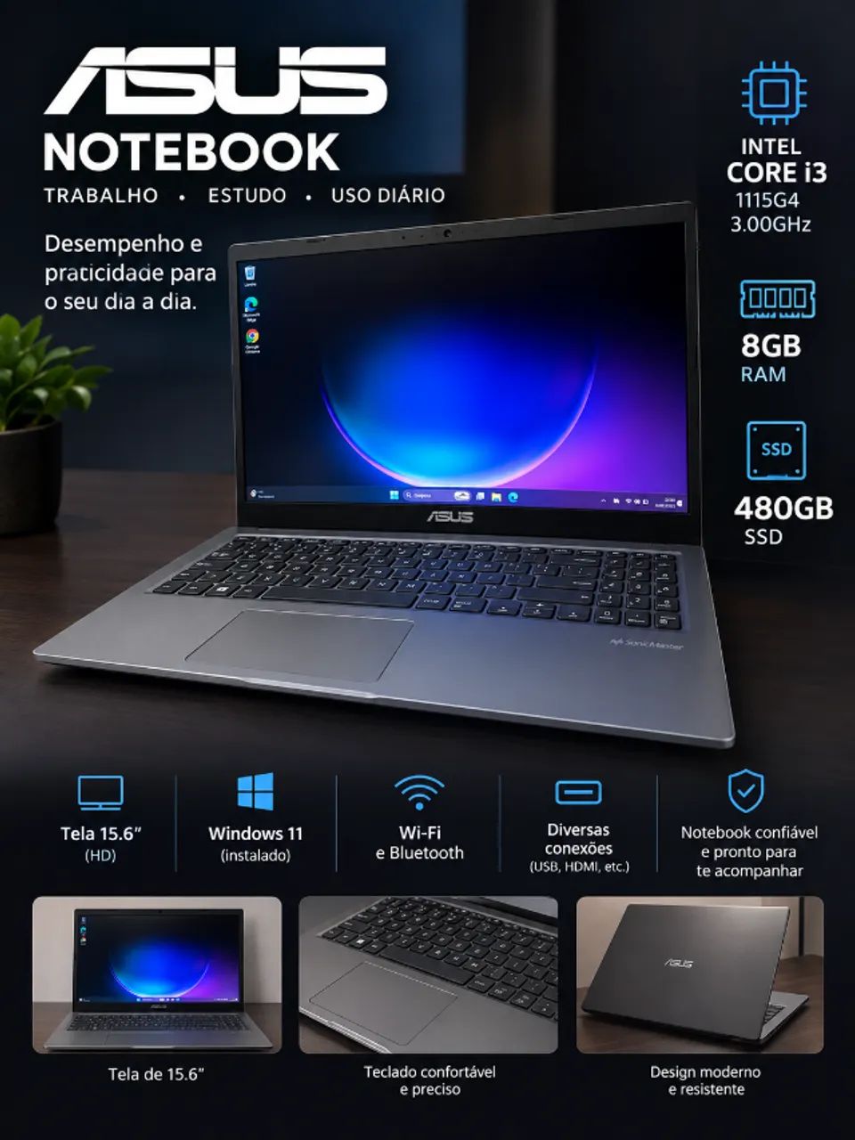 Notebook Asus Vivobook 15 - Foto 4