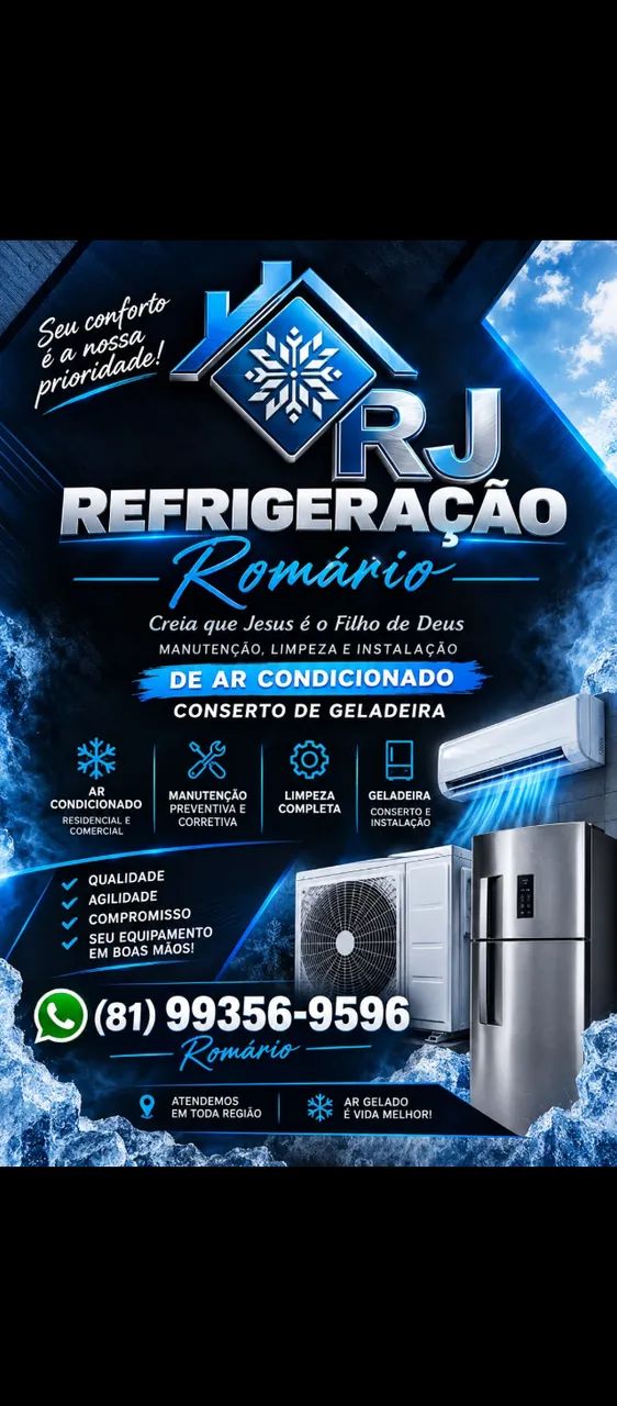 RJ REFRIGERAÇÃO E CLIMATIZAÇÃO 