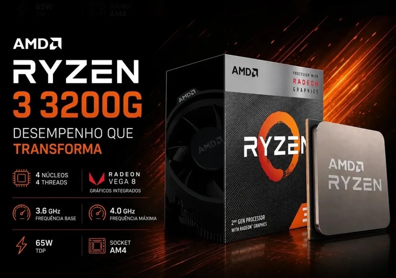 Processador Ryzen 3 3200g - Foto 3