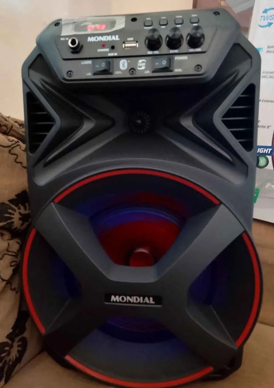Vendo uma caixa de som nova via bluetooth  - Foto 2