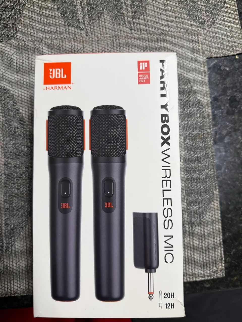 Vendo Microfone JBL Partybox Wireless Mic - NOVO! - Foto 3