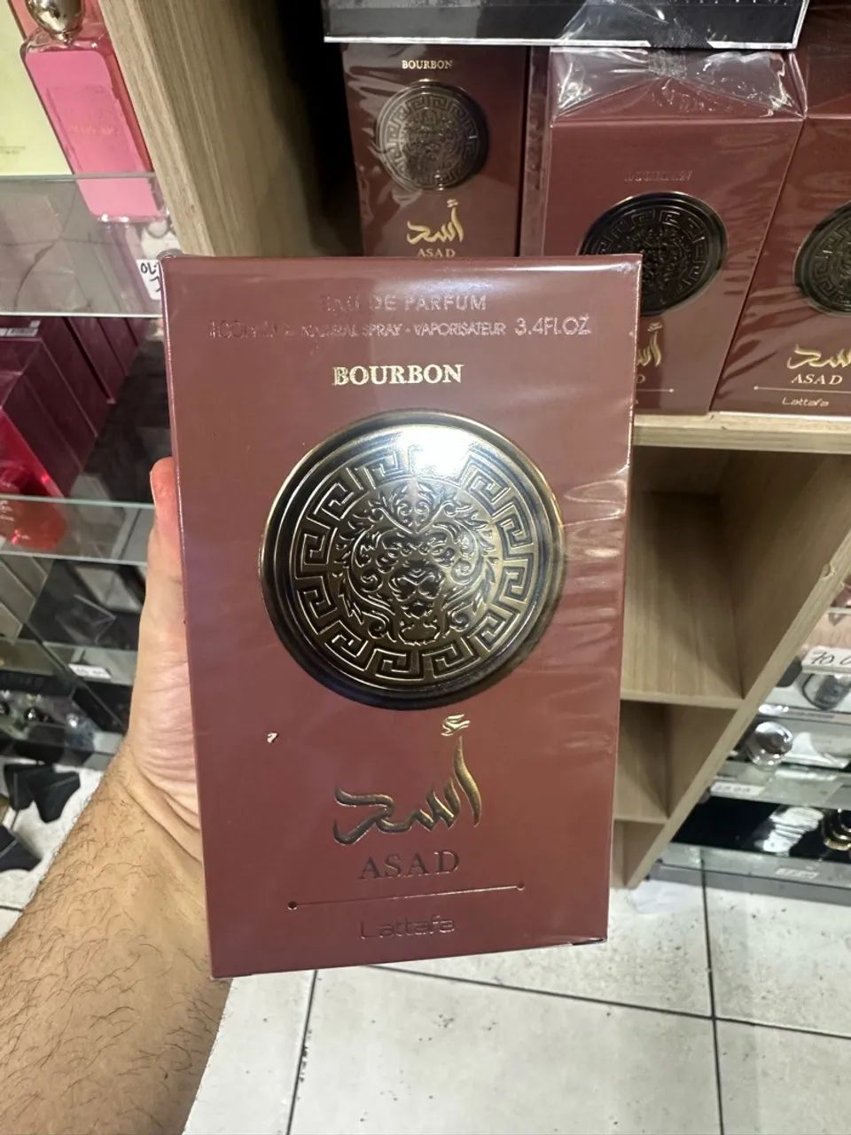 Perfume Asad Bourbon Lattafa 100ml - Foto 3