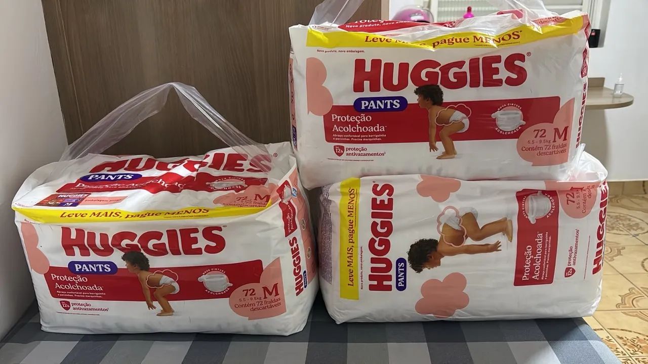 Fralda pants Huggies M