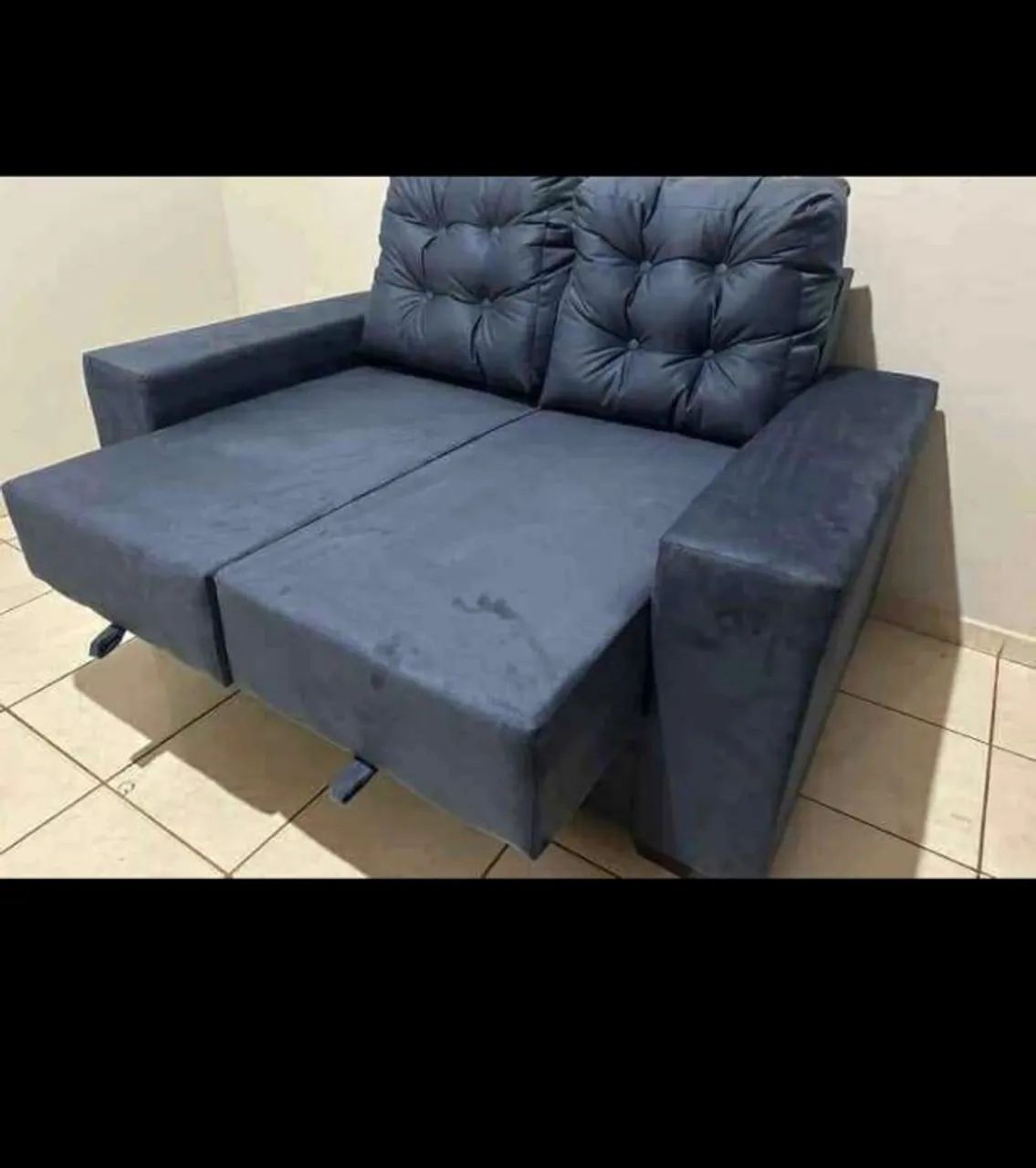 Sofá Novo Modelo Retrátil Com 2 Lugares (Promoção de Fábrica) - Foto 2