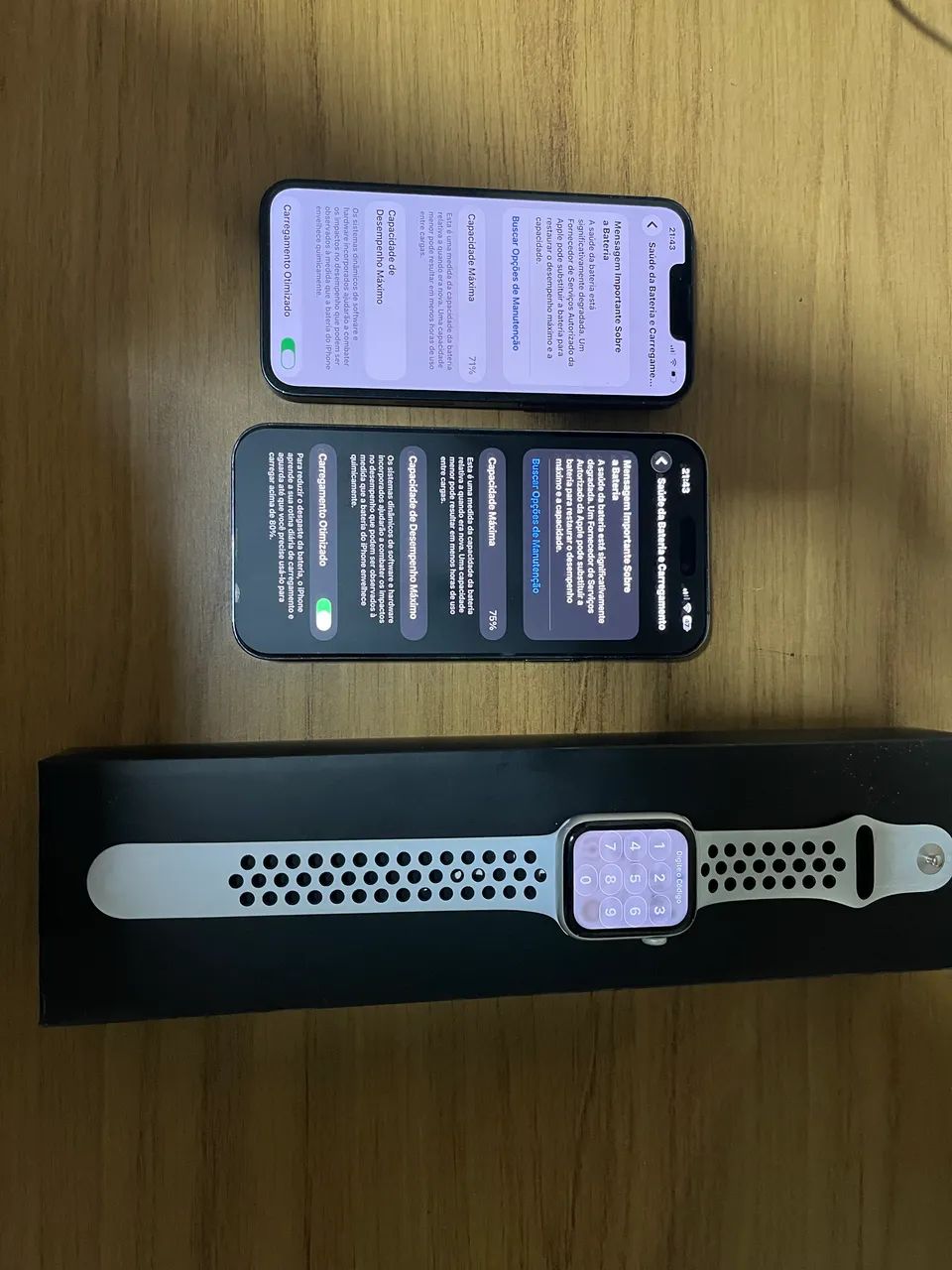 iPhone 14 Pro Max + iPhone 13+ Apple Watch série 6