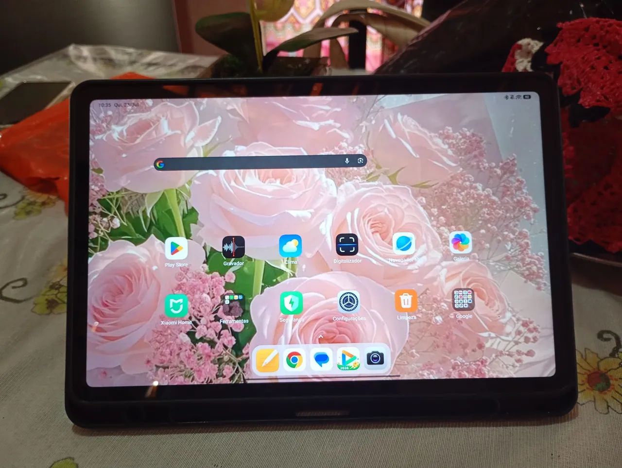 Poco Pad M1 com redmi smart pen pontas extras e case magnética  - Foto 5