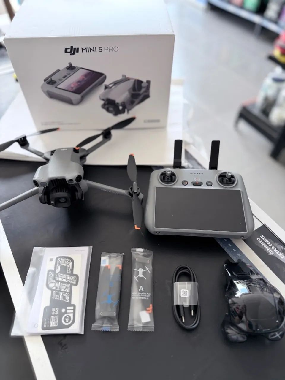 DRONE DJI MINI 5 PRO STANDARD COM TELA - IMPECÁVEL  - Foto 3