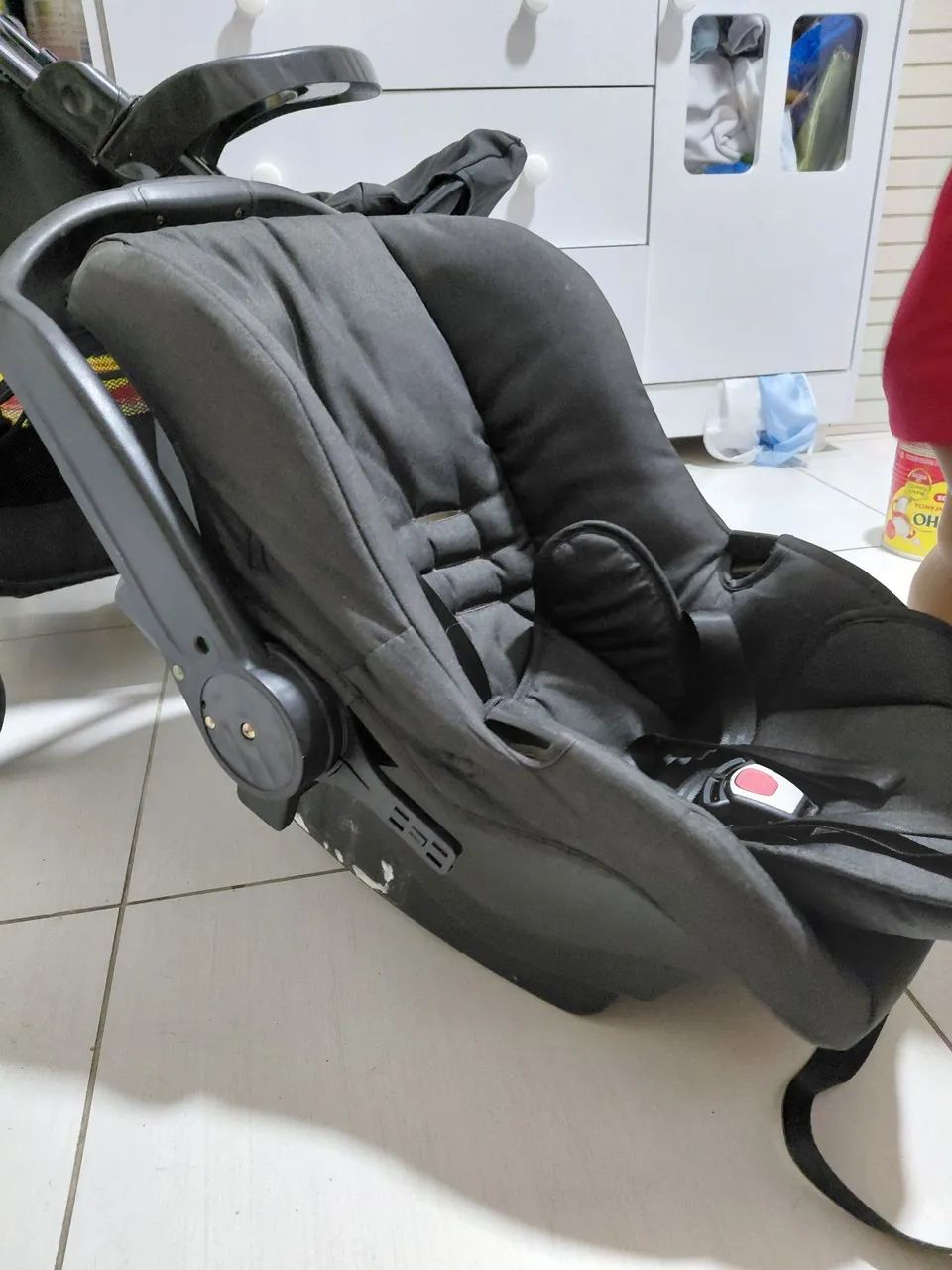 Carrinho de Bebê e bebê conforto  - Foto 3