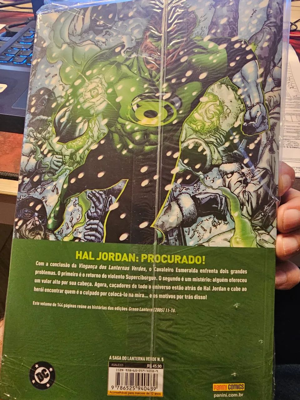 A saga do Lanterna Verde #05 -lacrada - Foto 2