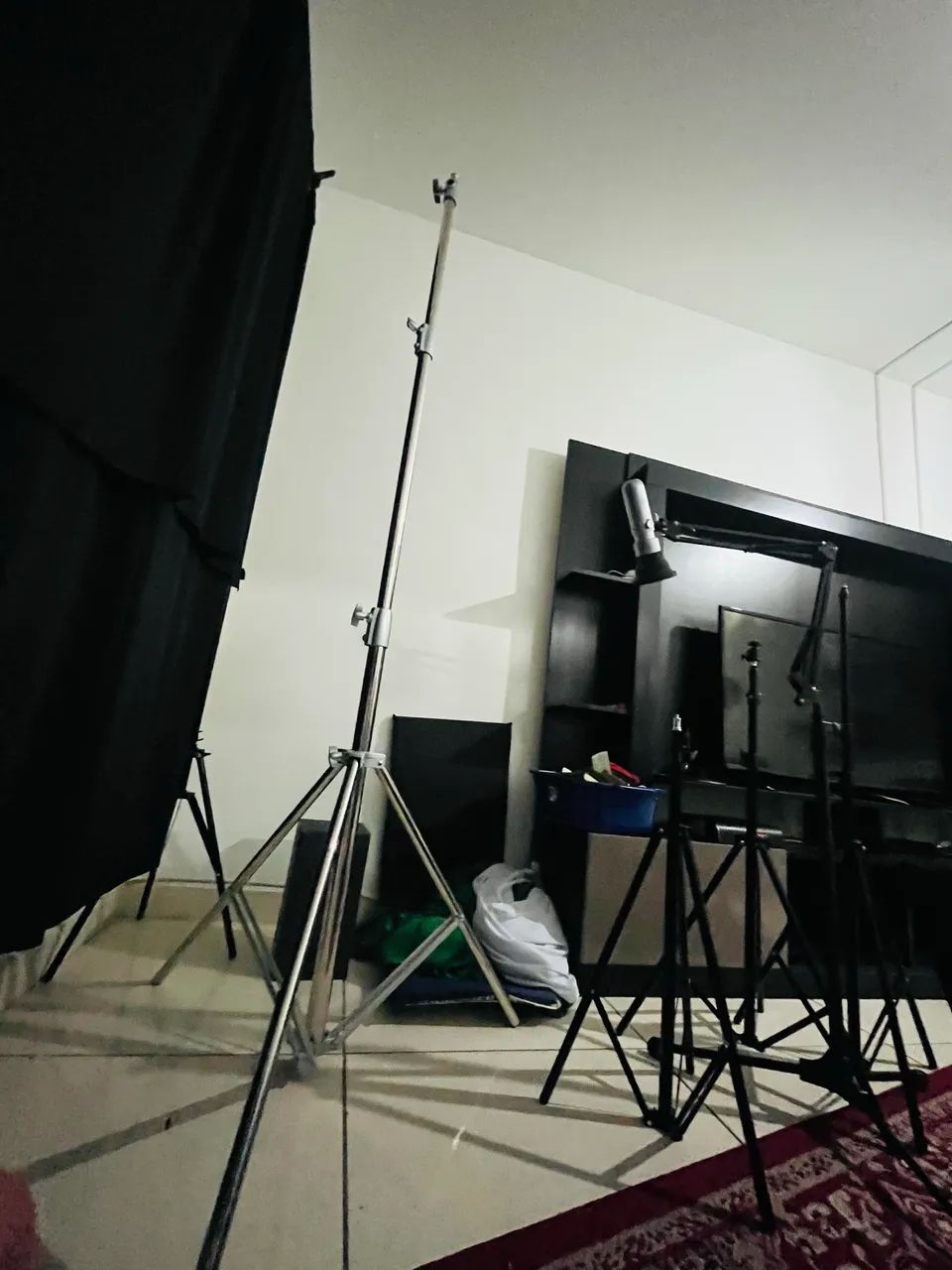 Tripé De Iluminação Greika Fc-s2881 2,80m Aço Inox - Foto 5