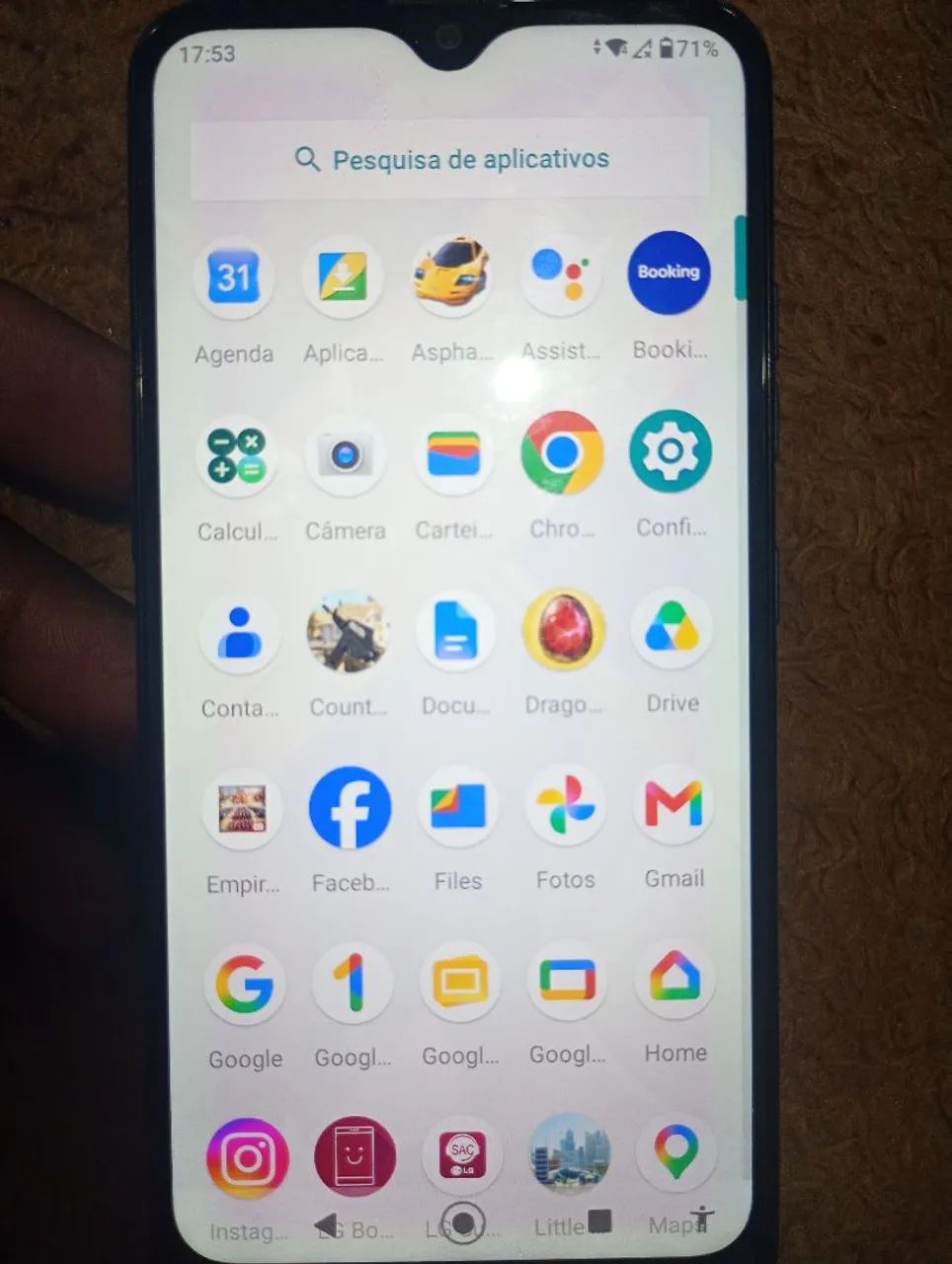 vendo celular LG k22 todo bom só botar chip usa - Foto 3