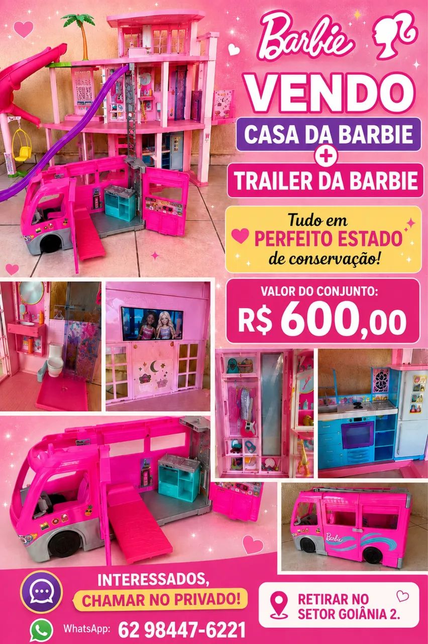 Casa da Barbie e Trailer  - Foto 3