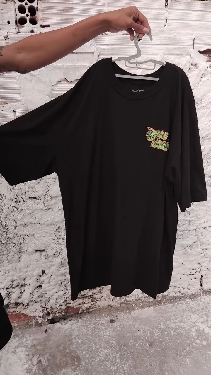 CAMISA OVERSIZED TRIPSIDE GG