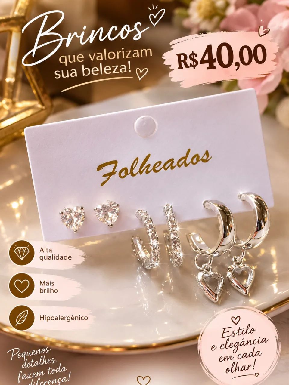 Folheados e aço inoxidável  - Foto 2