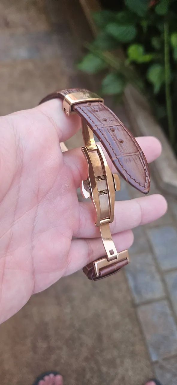 Relógio ligxe homenagem patek nautilus quartz - Foto 4