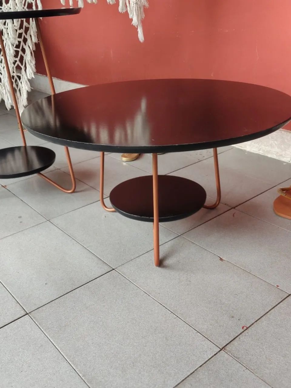 Conjunto de mesa lateral/centro  - Foto 5