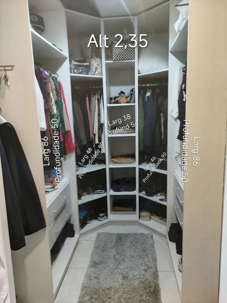 Closet Modulado MDF 