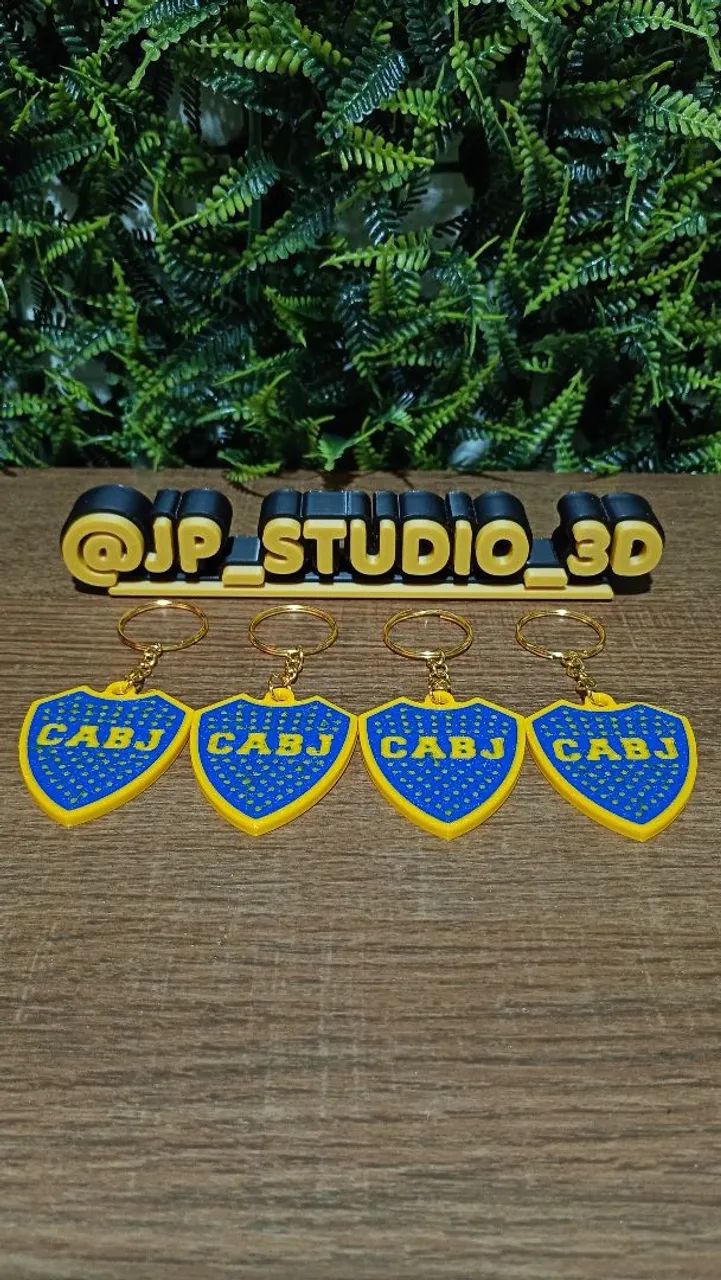 Kit 4 chaveiros do Boca Juniors da Argentina - Foto 3