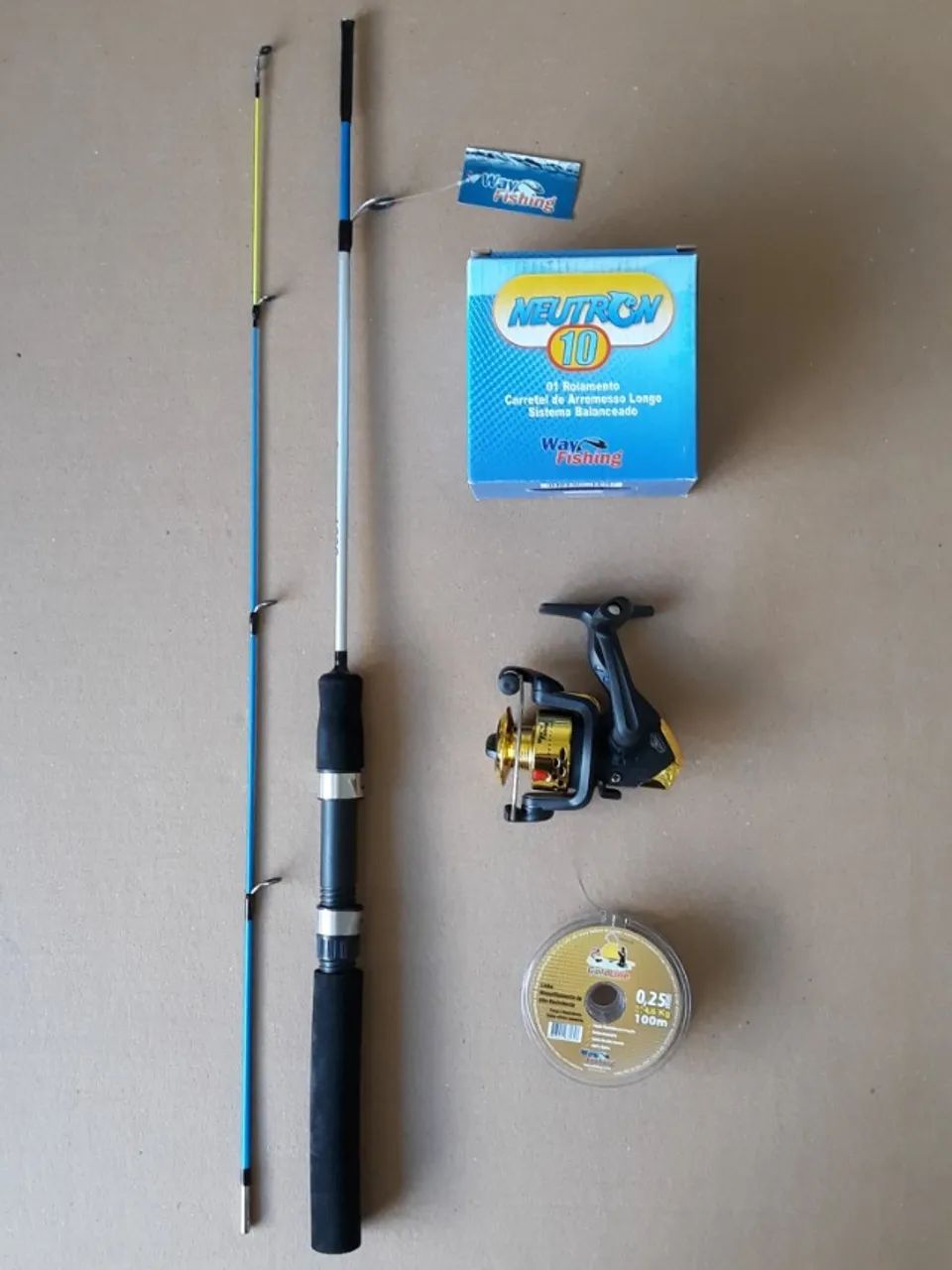 conjunto de pesca