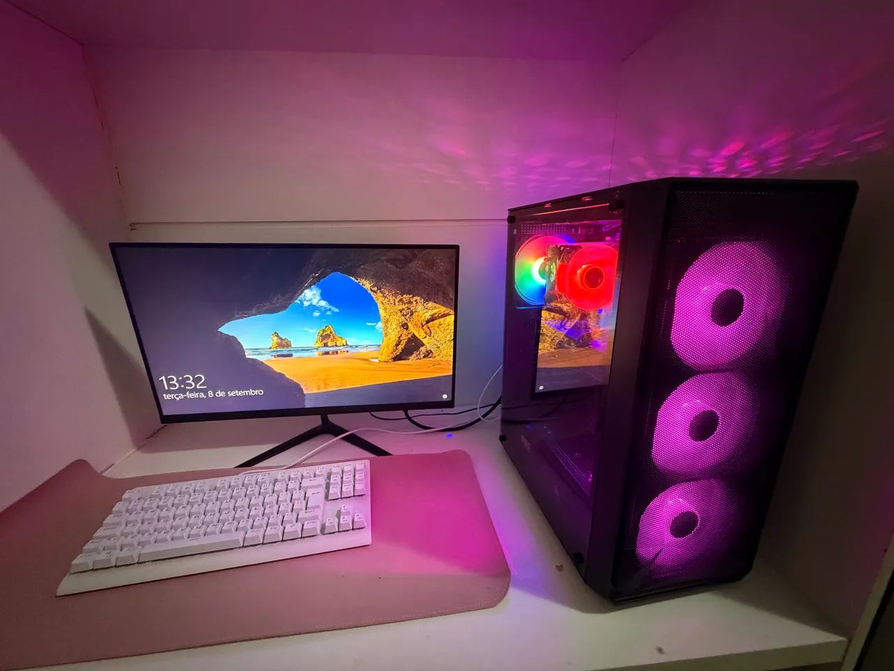 Pc gamer completo pronto para jogar - Foto 5