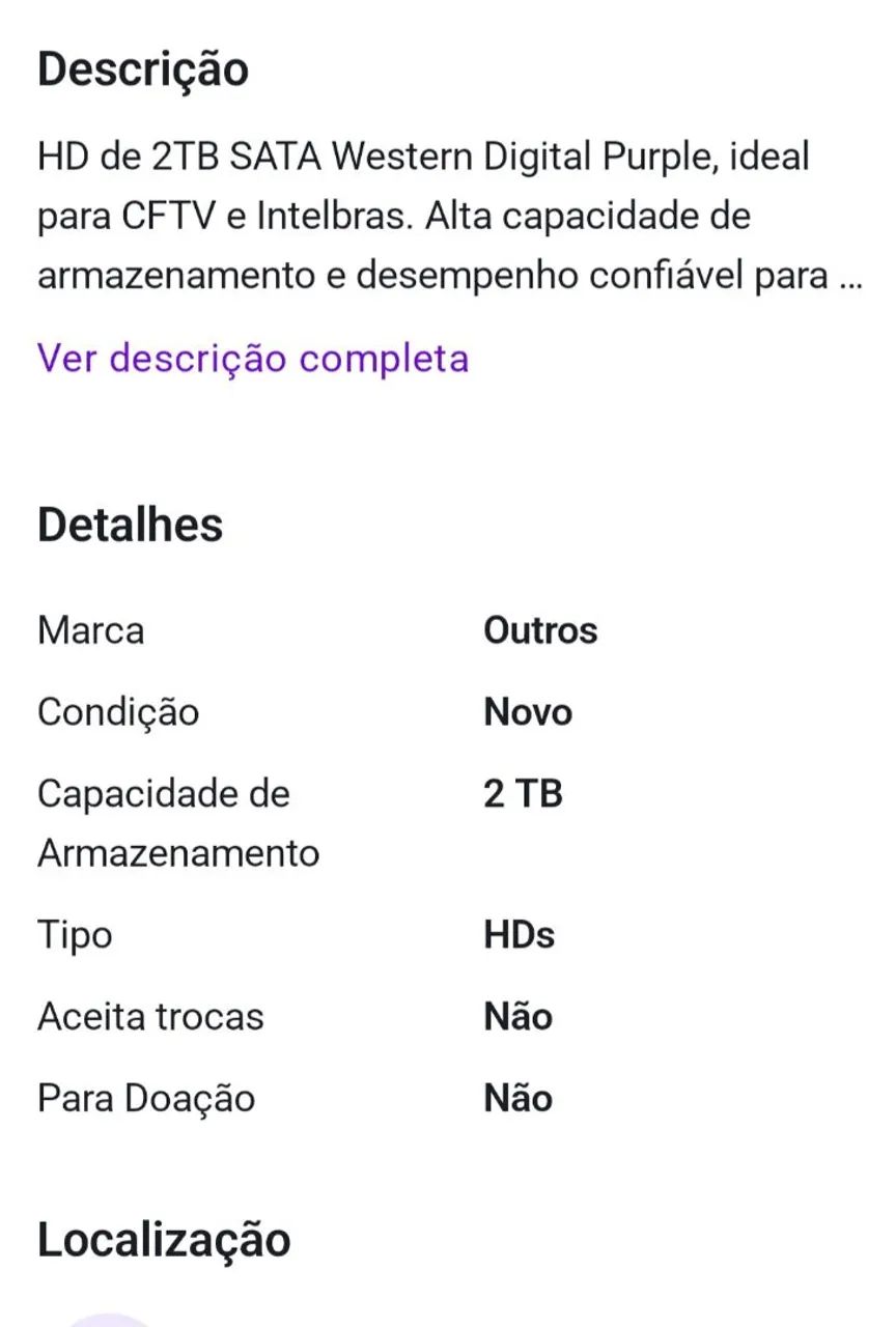 HD de 2TB SATA Westem digital  - Foto 3